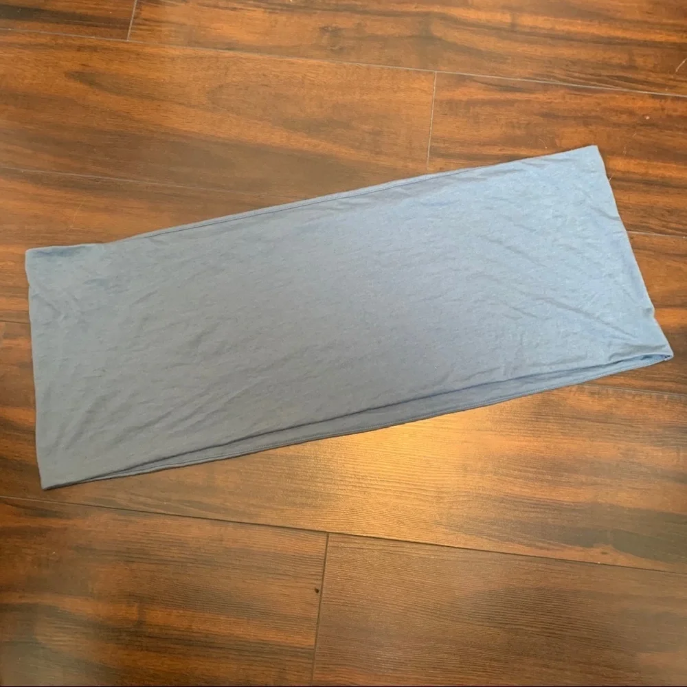 Haus Of Grey Blue Flint Stone Infinity Scarf